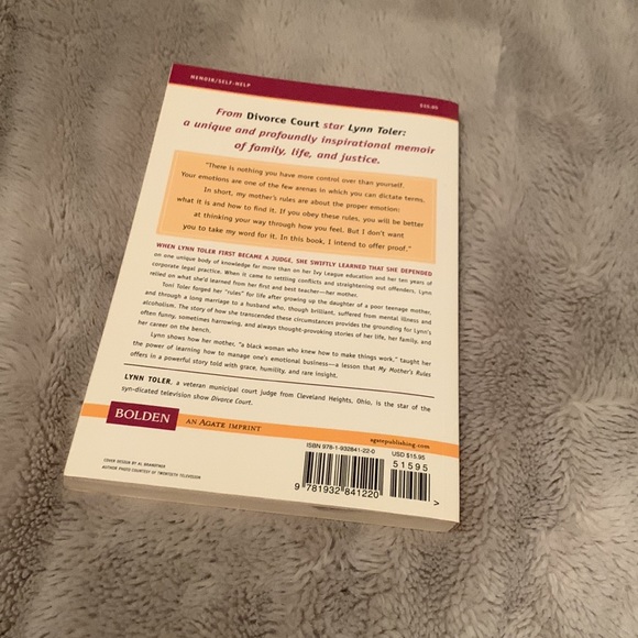 MY MOTHERS RULES by judge Lynn Toler book - Picture 2 of 3